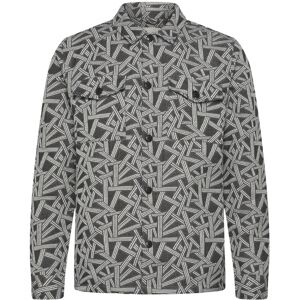 Anerkjendt Akoscar Jacquard2 Overshirt S Grey S Anerkjendt Akoscar Jacquard2 Overshirt S Grey S