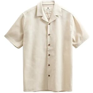 Anerkjendt Akleo Cot/Linen/Vis S/S Shirt M Cream M Anerkjendt Akleo Cot/Linen/Vis S/S Shirt M Cream M