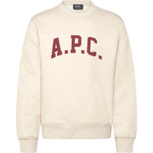 A.P.C. Sweatshirt Harris XS Cream XS A.P.C. Sweatshirt Harris XS Cream XS