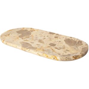 Au Maison Cutting Board Oval 30X15CM Cream 30X15CM Au Maison Cutting Board Oval 30X15CM Cream 30X15CM