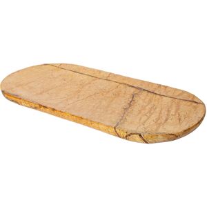 Au Maison Cutting Board Oval 30X15CM Brown 30X15CM Au Maison Cutting Board Oval 30X15CM Brown 30X15CM