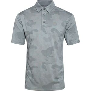 BACKTEE Mens Camou Polo XXL Grey XXL BACKTEE Mens Camou Polo XXL Grey XXL