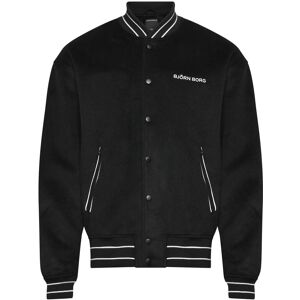 Björn Borg Borg Varsity Jacket L Black L Björn Borg Borg Varsity Jacket L Black L