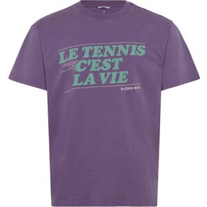 Björn Borg Borg Classic Print T-Shirt XXL Purple XXL Björn Borg Borg Classic Print T-Shirt XXL Purple XXL