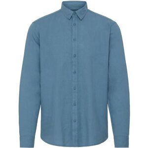 Blend Bhbobby Linen L/S M Blue M Blend Bhbobby Linen L/S M Blue M