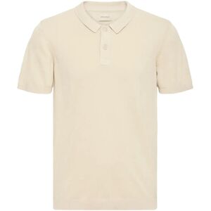 Blend Bhbray Knit Polo M Cream M Blend Bhbray Knit Polo M Cream M