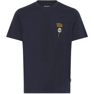 Blend Bhkameron Funny Emb S/S Tee M Navy M Blend Bhkameron Funny Emb S/S Tee M Navy M