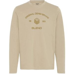 Blend Bhkarson Logo L/S Tee XL Beige XL Blend Bhkarson Logo L/S Tee XL Beige XL