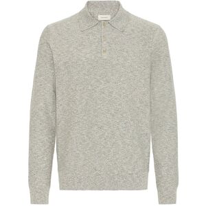 Blend Bhbyron Knit Polo M Grey M Blend Bhbyron Knit Polo M Grey M
