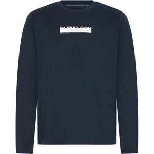 Blend Bhkemuel Graphic L/S Tee XXXL Navy XXXL Blend Bhkemuel Graphic L/S Tee XXXL Navy XXXL