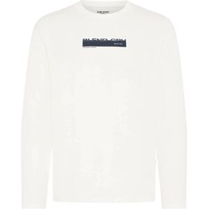 Blend Bhkemuel Graphic L/S Tee S White S Blend Bhkemuel Graphic L/S Tee S White S