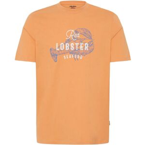 Blend Bhkristoff Graphic S/S Tee XL Orange XL Blend Bhkristoff Graphic S/S Tee XL Orange XL