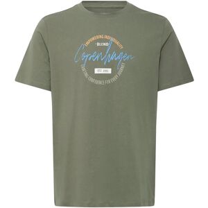 Blend Bhknut Logo S/S Tee S Khaki S Blend Bhknut Logo S/S Tee S Khaki S