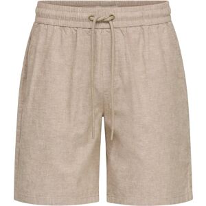 Blend Bhaban Lin Shorts Pp Noos M Beige M Blend Bhaban Lin Shorts Pp Noos M Beige M