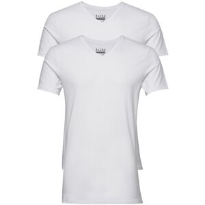 Blend Bhdinton V-Neck Tee 2-Pack L White L Blend Bhdinton V-Neck Tee 2-Pack L White L