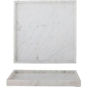 Bloomingville Majsa Tray 35X35CM White 35X35CM Bloomingville Majsa Tray 35X35CM White 35X35CM