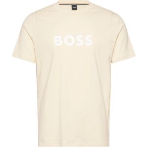 Boss T-Shirt Rn S Cream S Boss T-Shirt Rn S Cream S