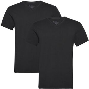 Bread & Boxers 2-Pack V-Neck M Black M Bread & Boxers 2-Pack V-Neck M Black M