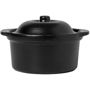 Broste Copenhagen Ovnfast Fad M/Låg 'Vig' ONE SIZE Black ONE SIZE Broste Copenhagen Ovnfast Fad M/Låg 'Vig' ONE SIZE Black ONE SIZE