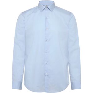 Calvin Slim Esntl Poplin Nos Str Sld 42 Blue 42 Calvin Slim Esntl Poplin Nos Str Sld 42 Blue 42