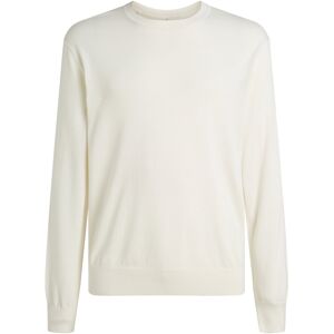 Calvin Ls Supima Cotton Crew 14Gg M White M Calvin Ls Supima Cotton Crew 14Gg M White M