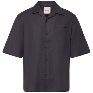 Calvin Ss Linen Lyocell Camp Relaxed Sh M Purple M Calvin Ss Linen Lyocell Camp Relaxed Sh M Purple M