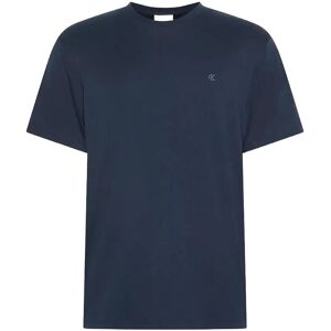 Calvin Ss Supima Chest Emb Crewneck Tee M Navy M Calvin Ss Supima Chest Emb Crewneck Tee M Navy M