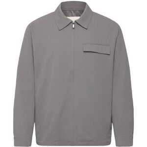 Calvin Ls Seersucker Shirt Jacket M Grey M Calvin Ls Seersucker Shirt Jacket M Grey M