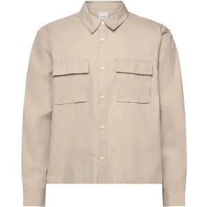 Calvin Ls Cotton Nylon Easy Cropped Shi S Beige S Calvin Ls Cotton Nylon Easy Cropped Shi S Beige S