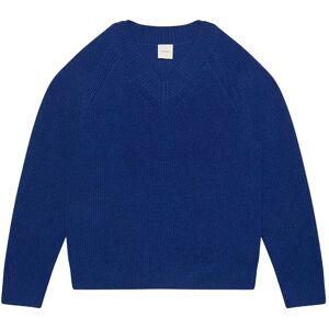 Calvin Ls Half Cardi Stitch Vnk Swtr 5G S Blue S Calvin Ls Half Cardi Stitch Vnk Swtr 5G S Blue S