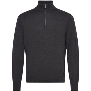 Calvin Ls 100% Merino Qz 14Gg XXL Grey XXL Calvin Ls 100% Merino Qz 14Gg XXL Grey XXL