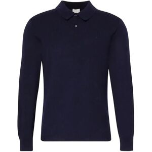 Calvin Ls 100% Merino Polo 14Gg M Navy M Calvin Ls 100% Merino Polo 14Gg M Navy M