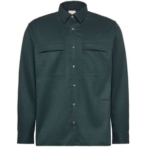 Calvin Ls Melange Pv Easy Shirt M Green M Calvin Ls Melange Pv Easy Shirt M Green M