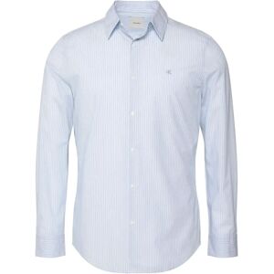 Calvin Ls Thin Multi Stripe Stretch Sli M Blue M Calvin Ls Thin Multi Stripe Stretch Sli M Blue M