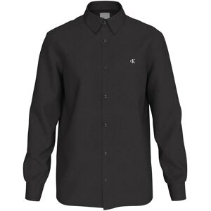 Calvin Ls Solid Linen Classic Shirt XL Black XL Calvin Ls Solid Linen Classic Shirt XL Black XL