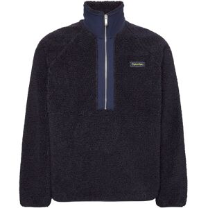 Calvin Ls Sherpa Roll Neck Qtr Zip Po M Navy M Calvin Ls Sherpa Roll Neck Qtr Zip Po M Navy M