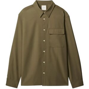 Calvin Ls Travel Twill Easy Shirt L Khaki L Calvin Ls Travel Twill Easy Shirt L Khaki L