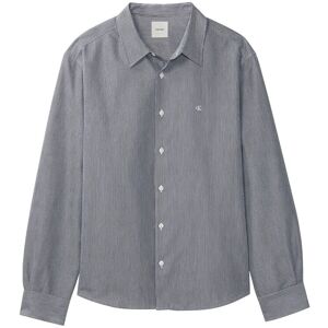 Calvin Ls Yd Stripe Seersucker Classic XXL Grey XXL Calvin Ls Yd Stripe Seersucker Classic XXL Grey XXL