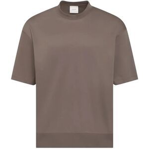Calvin Ss Mercerized Interlock Cuff Cre M Brown M Calvin Ss Mercerized Interlock Cuff Cre M Brown M