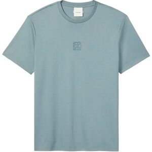 Calvin Ss Supima Emblem Logo Tee M Blue M Calvin Ss Supima Emblem Logo Tee M Blue M