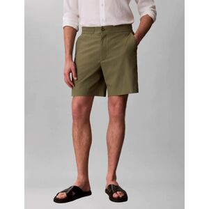 Calvin Straight Seersucker Elastic 7" S 36 Khaki 36 Calvin Straight Seersucker Elastic 7" S 36 Khaki 36