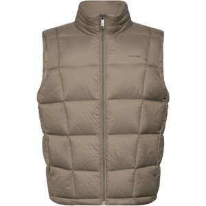 Calvin Svlss Nylon Quilted Puffer Vest S Beige S Calvin Svlss Nylon Quilted Puffer Vest S Beige S