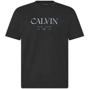 Ss 20S Ln Calvin Graphic Tee M Black M Ss 20S Ln Calvin Graphic Tee M Black M
