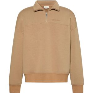 Calvin Ls Spacer Mock Neck Qtr Zip XL Beige XL Calvin Ls Spacer Mock Neck Qtr Zip XL Beige XL