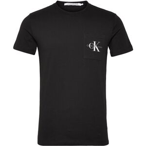 Calvin Core Monologo Pocket Slim Tee L Black L Calvin Core Monologo Pocket Slim Tee L Black L
