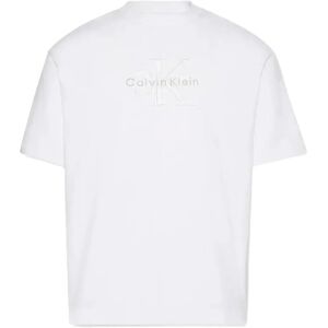 Calvin Ss Hero Monologo Emb 16S Crewnck XXL White XXL Calvin Ss Hero Monologo Emb 16S Crewnck XXL White XXL