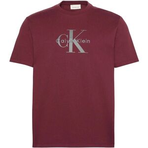 Calvin Ss Hero Monologo Tee 20S S Burgundy S Calvin Ss Hero Monologo Tee 20S S Burgundy S