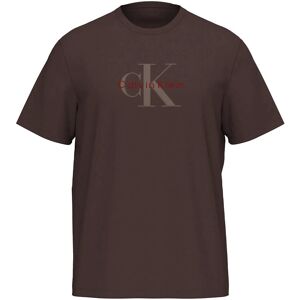 Calvin Ss Hero Monologo Tee 20S S Brown S Calvin Ss Hero Monologo Tee 20S S Brown S