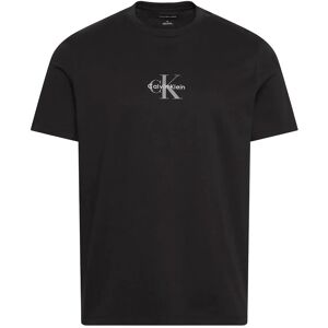 Calvin Ss 30S Micro Monologo Tee S Black S Calvin Ss 30S Micro Monologo Tee S Black S