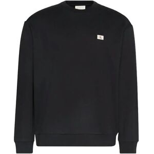 Calvin Ls Eu 350Terry Badge Cn Swtshrt S Black S Calvin Ls Eu 350Terry Badge Cn Swtshrt S Black S